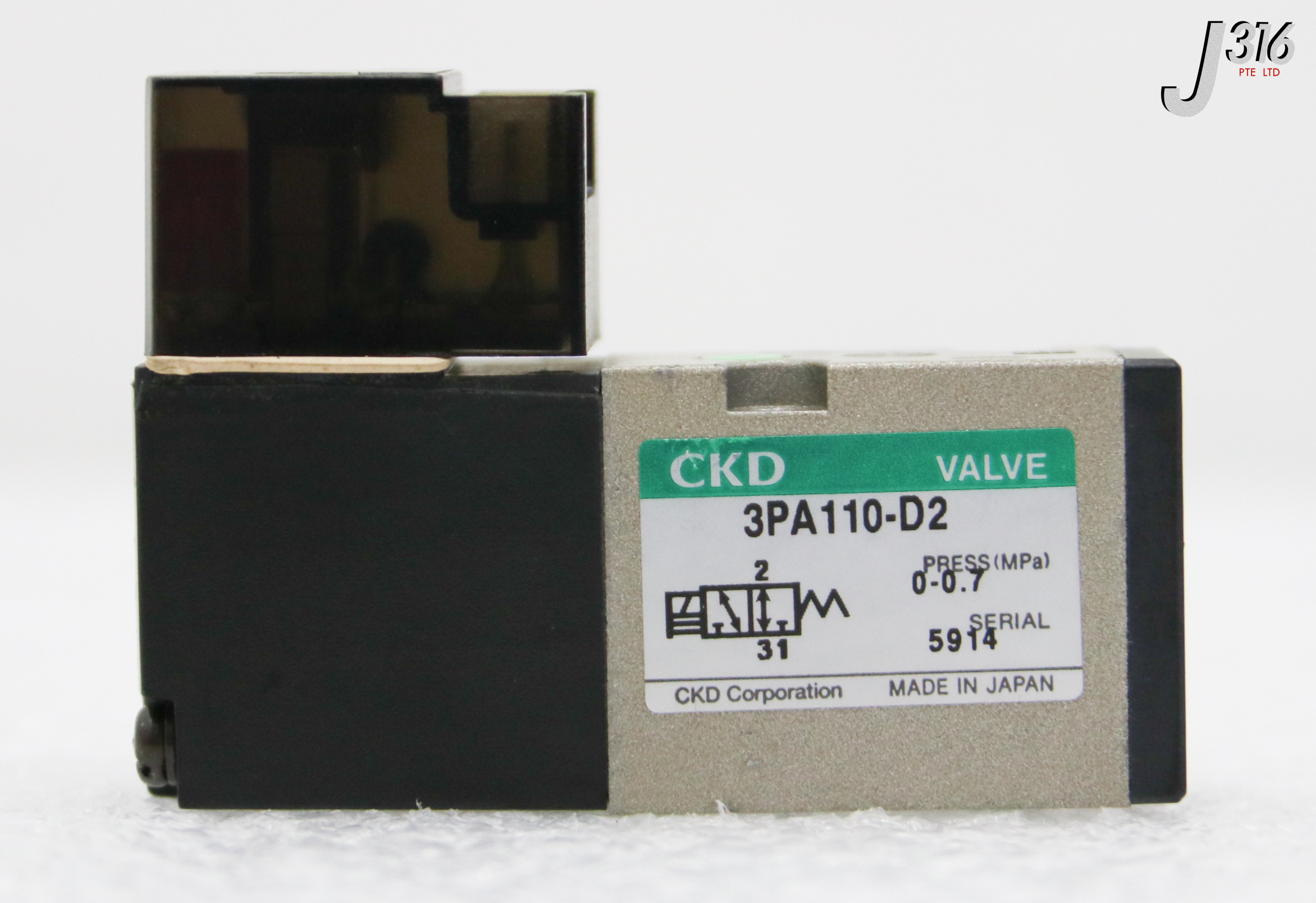 AN様 リクエスト 38796 CKD SOLENOID VALVE 3PA110-D2 | eBay